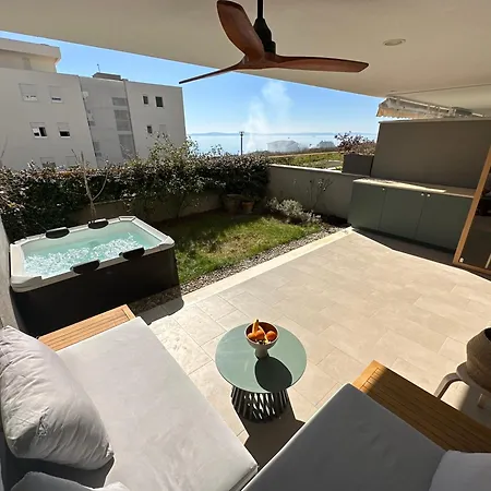 Vila 5 Luxury Garden Spa Suite - Znjan - By The Beach * 斯普利特